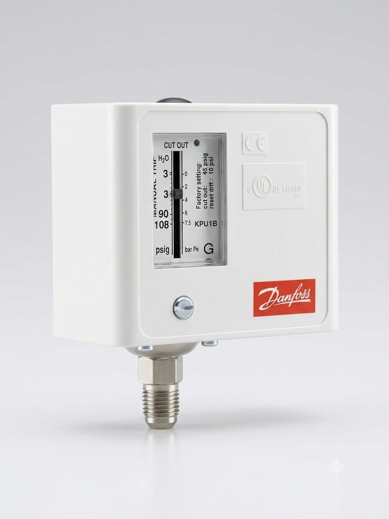 Pressure Switch SPST 1/4" KPU5 | Danfoss 060-5604