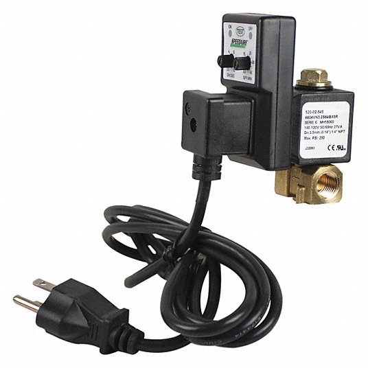 HD Timed Auto Tank Drain Valve | Speedaire 13X526