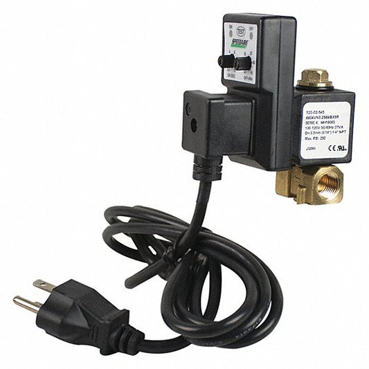 HD Timed Auto Tank Drain Valve | Speedaire 13X526