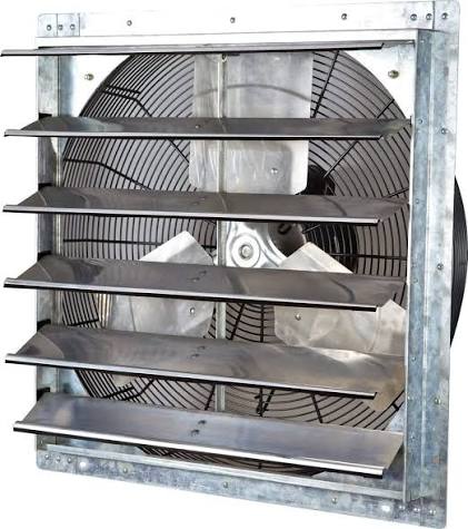 Shutter Exhaust Fan 24" 115V | AEPN 24SMEF