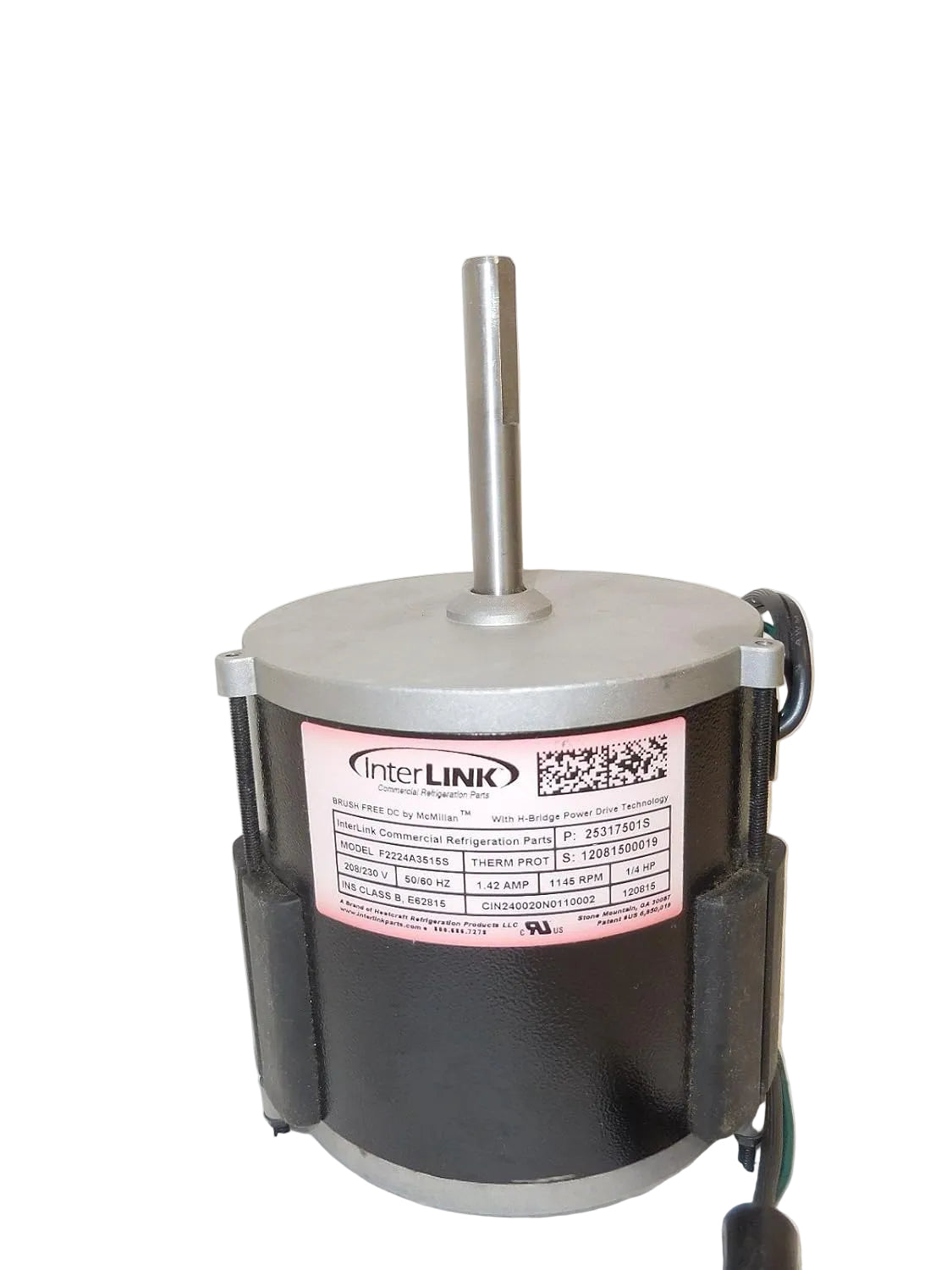 Motor for Medium Profile Evaporator - Heatcraft 25317501