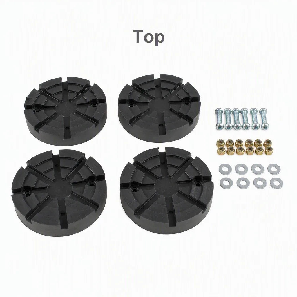 Rubber Arm Pad (Set of 4\") Nussbaum (BH-7450-02-4)