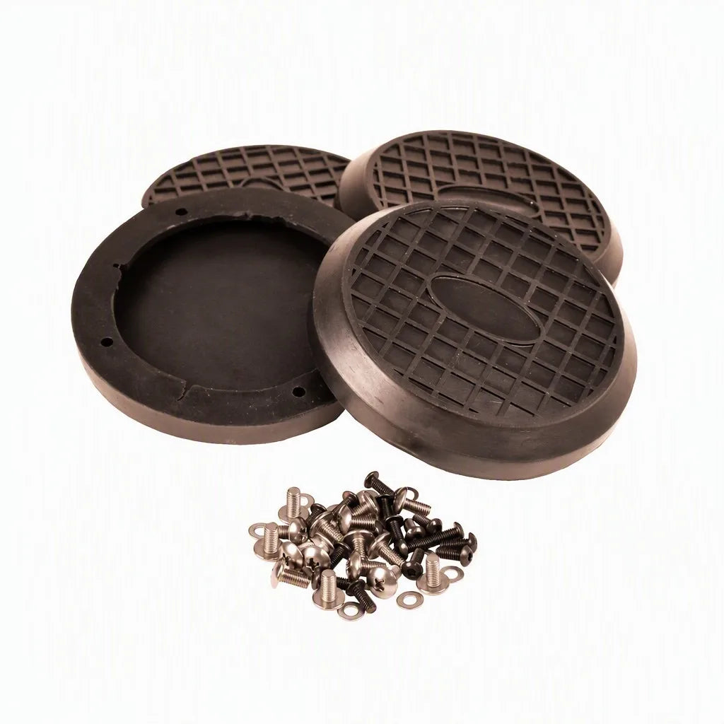 Rotary Rubber Arm Pad-Round Set of 4 (BH-7542-66PK)