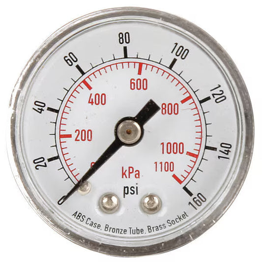 Tire Changer Air Gauge 0-160 | The Coats Company 8108968