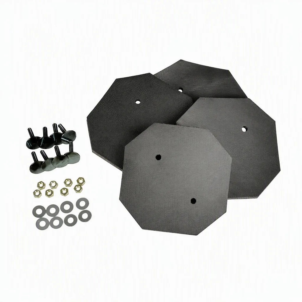 Rubber Pad Kit (4) Heavy Duty Style Challenger (BH-7225-01K)