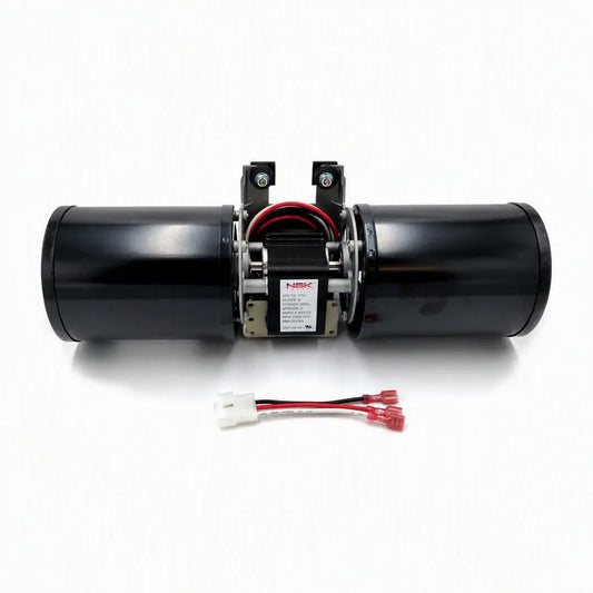 QUADRAFIRE Blower Motor, Double Fan 2\" Speed (812-3370)