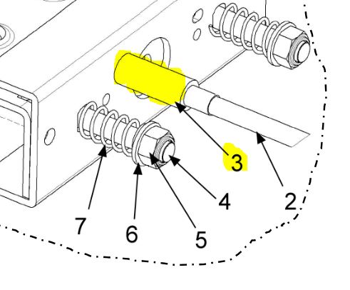 Alignment Shaft Spacer Fitting | Snap-On Equipment EAM0053G06A