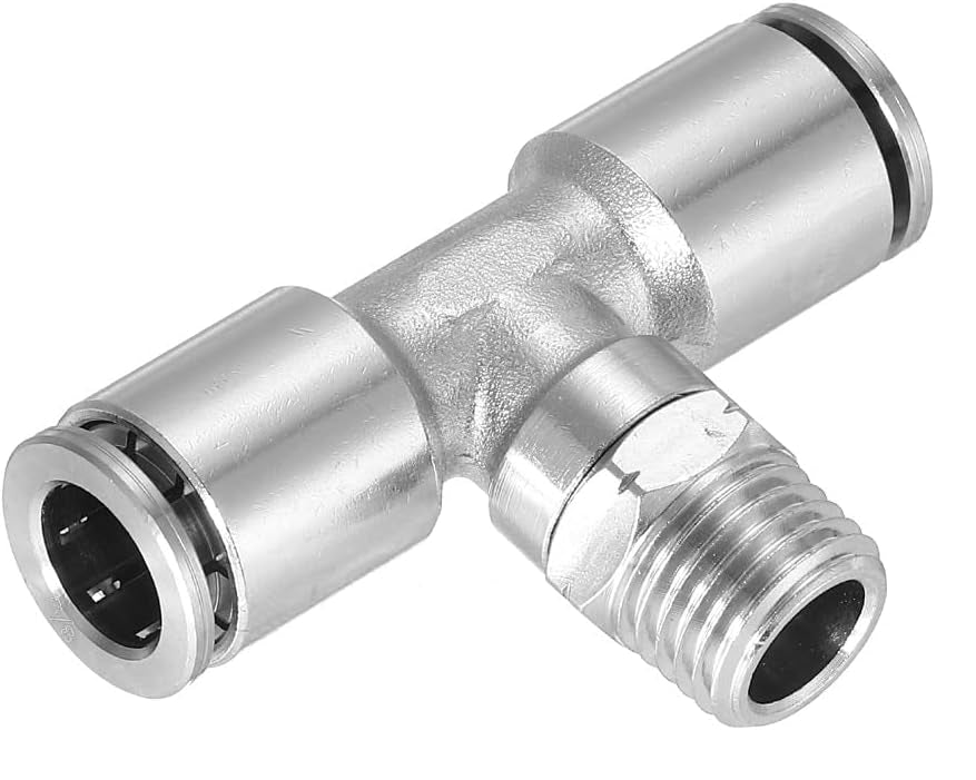 3/8" Tube x 1/4" NPT Brass Tee | Rotary Lifts FC5225-46