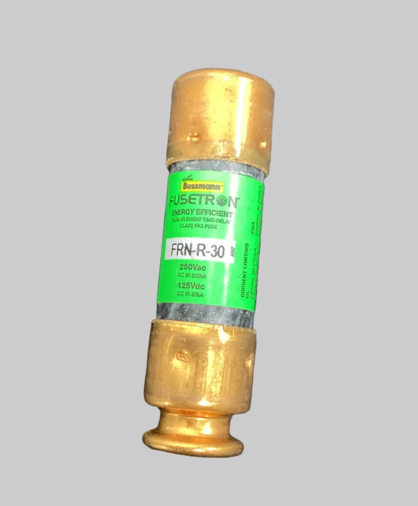 30-" Amp Dual-Element Time-Delay Fuse Frn-R-30