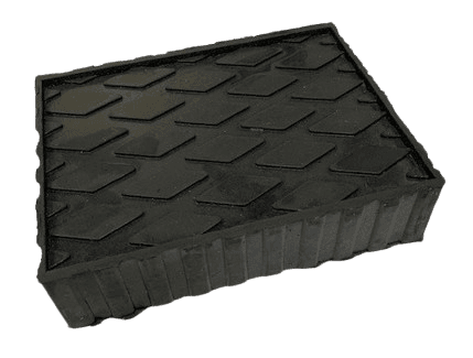 Black Rubber Pad Adapter | Rotary Lifts FJ2427