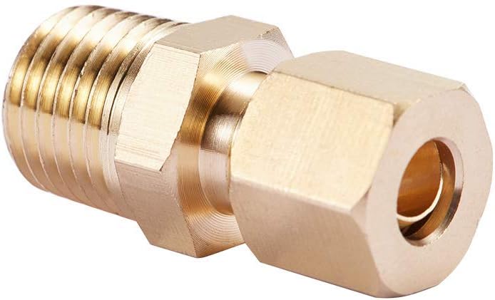 Straight Fit 1/8 NPT x 1/4 | McGuire Air Compressor M2863
