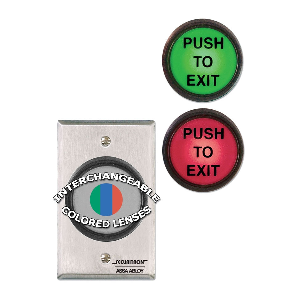 Securitron TLE Push Button | Securitron PB1