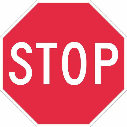 Stop Sign Alum 30x30" | LYLE v