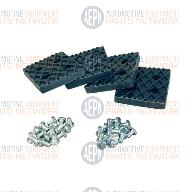 Rubber Arm Pad Kit (4) with screws | Benwil 100533x | SVI  BH-7205-4