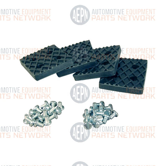 Rubber Arm Pad Kit (4) with screws | Benwil 100533x | SVI  BH-7205-4