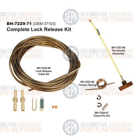 Lock Release Kit | Challenger 37103 | SVI  BH-7229-71
