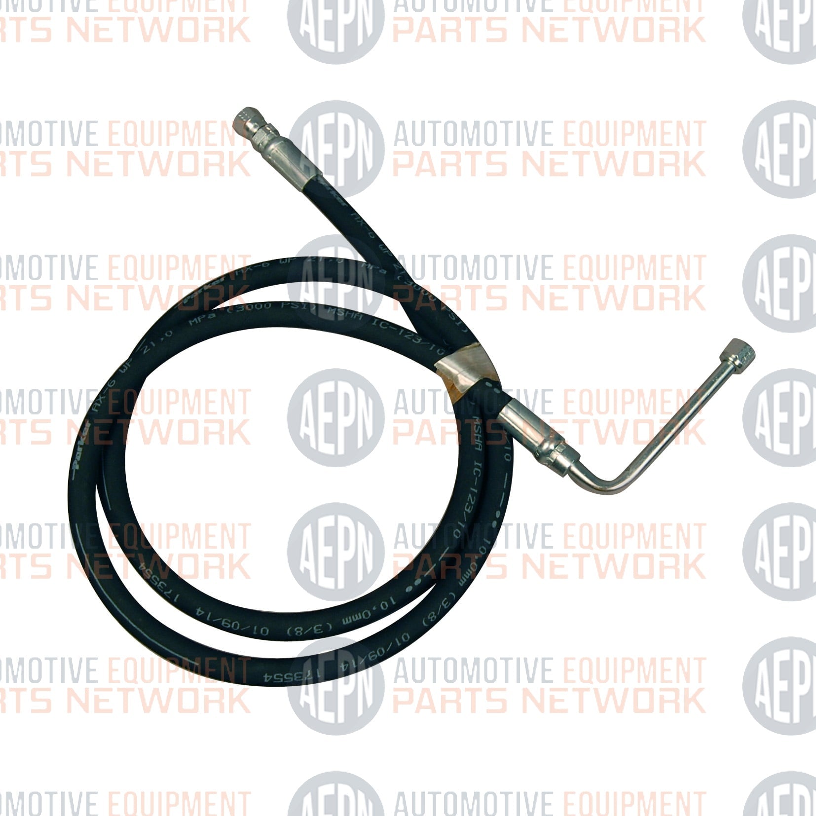 Hydraulic Hose to Power Unit 69-1/2" w/90° | Challenger A2127-PUx | SVI  BH-7232-65-90