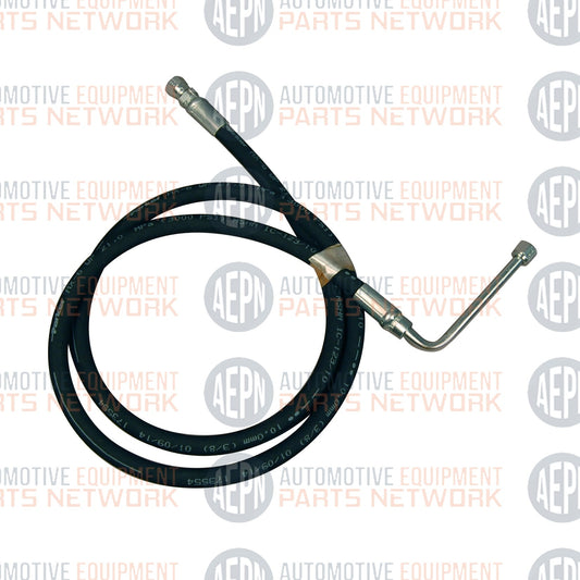 Hydraulic Hose to Power Unit 69-1/2" w/90° | Challenger A2127-PUx | SVI  BH-7232-65-90