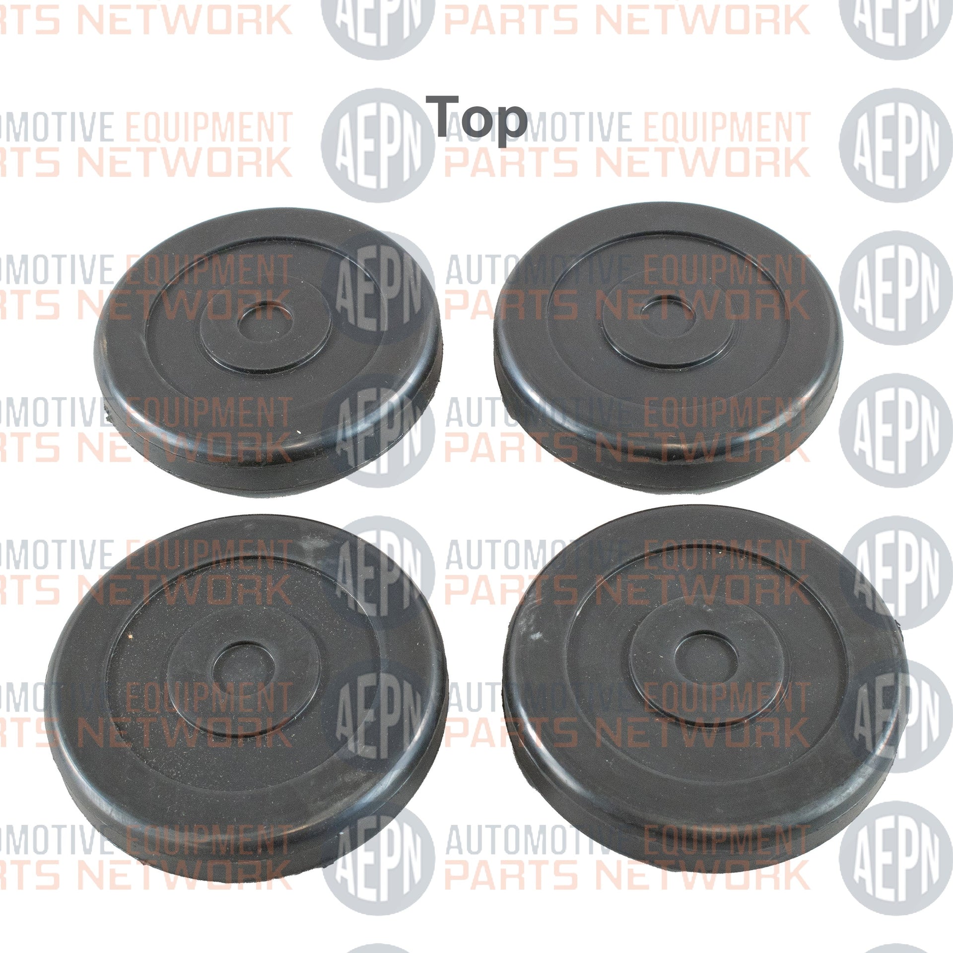 ROUND RUBBER PAD 5" - SLIP OVER (SET OF 4) | Bend Pak 5715017x | SVI  BH-7474-78-4