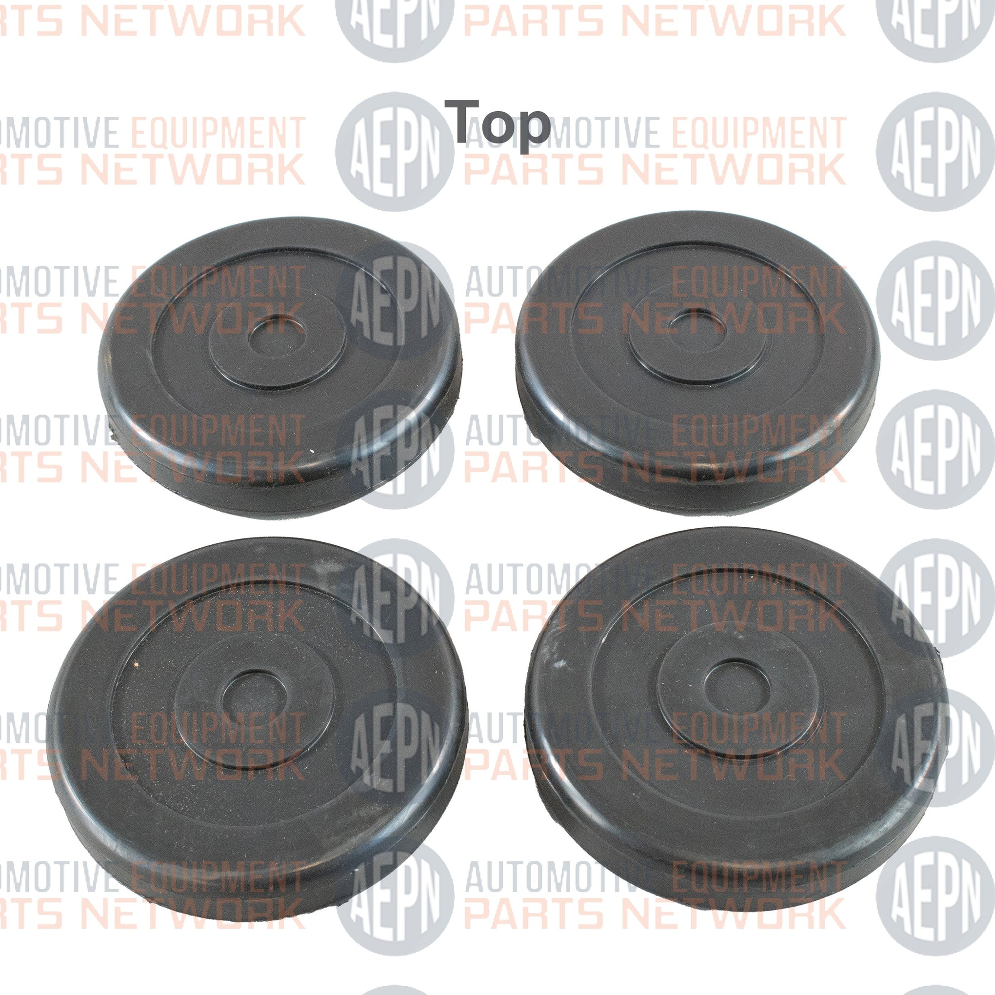 ROUND RUBBER PAD 5" - SLIP OVER (SET OF 4) | Bend Pak 5715017x | SVI  BH-7474-78-4