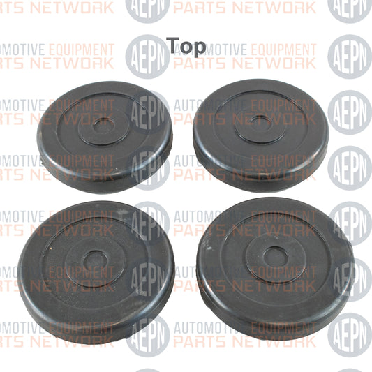 ROUND RUBBER PAD 5" - SLIP OVER (SET OF 4) | Bend Pak 5715017x | SVI  BH-7474-78-4