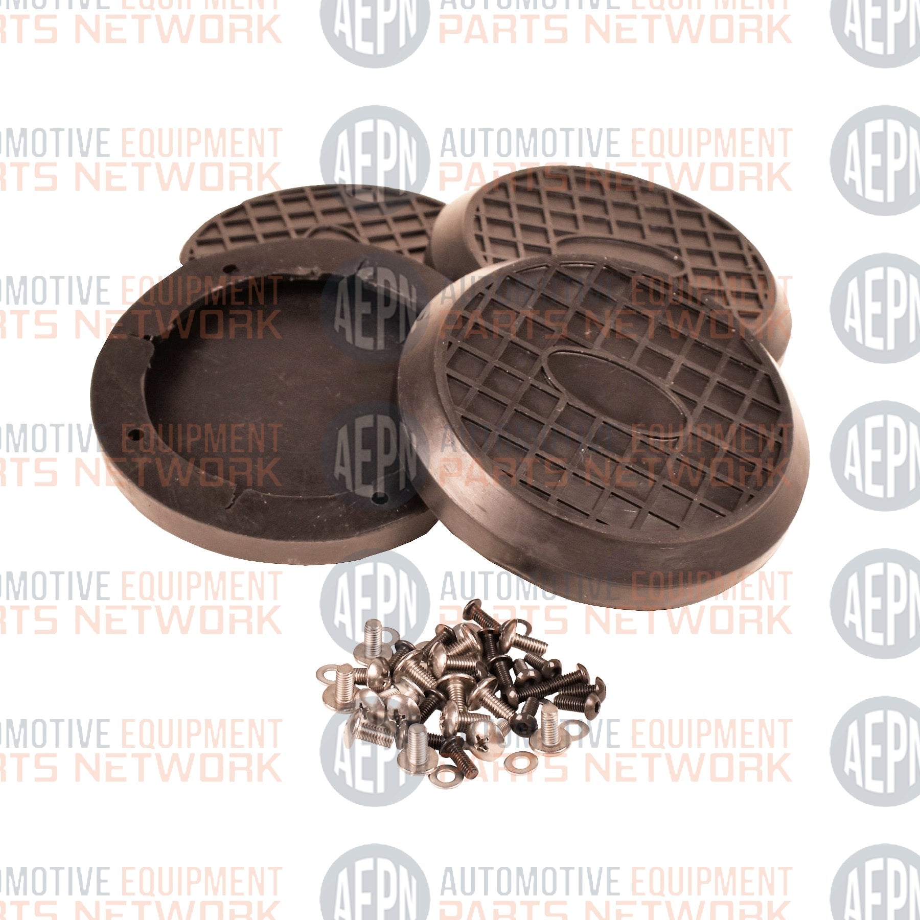 Rubber Arm Pad-Round (Set of 4) | Rotary FJ5174 | SVI  BH-7542-66PK